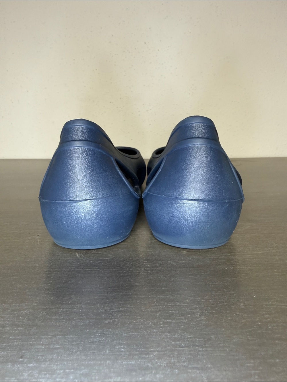 Crocs Lina Flat Women's Sandals Navy Blue Size 8 US Comfortable Slip On Shoes - Picture 7 of 8